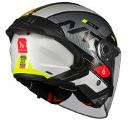 Κράνος Scooter MT COSMO SV SILENCE B3 ΚΙΤΡΙΝΟ ΓΥΑΛΙΣΤΕΡΟ