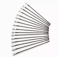 Spițe KITE SPOKES 19 FR BK/SI 16PC Silver