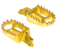 RFX Pro Footrests (Yellow) - Suzuki RMZ250/450