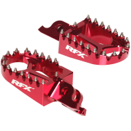 RFX Pro Footrests - red