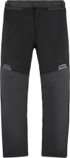 Textile motorcycle pants ICON MESH AF OVERPANT - BLACK