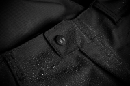 Textile motorcycle pants ICON STORMHAWK WP OVERPANT - BLACK
