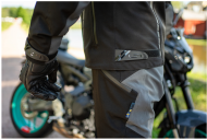 Текстилен панталон Lindstrands Lofsdalen Black/Steel Grey