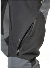 Текстилен панталон Lindstrands Lofsdalen Black/Steel Grey - Short