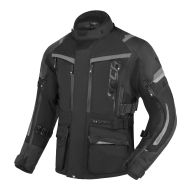Textile motorcycle jacket SECA ARRAKIS III BLACK