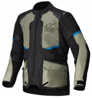 Textile motorcycle jacket ALPINESTARS ANDES AIR BLK/GRY/BLUE