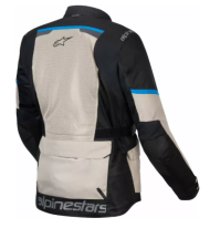 Textile motorcycle jacket ALPINESTARS ANDES AIR BLK/GRY/BLUE