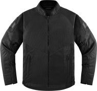 Textile motorcycle jacket ICON MESH AF BLACK