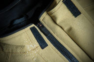 Textile motorcycle jacket ICON STORMHAWK WP - TAN