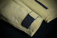 Textile motorcycle jacket ICON STORMHAWK WP - TAN