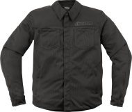 Textile motorcycle jacket ICON UPSTATE MESH CE BLACK