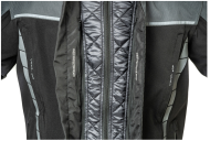 Текстилно мото яке Lindstrands Bydalen Black/Steel Grey