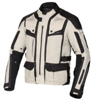 Textile motorcycle jacket SECA STRADA EVO GRAY