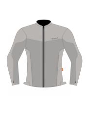 Textile motorcycle jacket SECA SUPERLITE GRAY