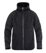 JOHN DOE XTM RIP STOP ΜΑΥΡΟ υφασμάτινο μπουφάν