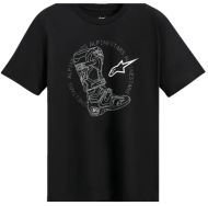T-shirt ALPINESTARS CSF TECH BOOT BLACK