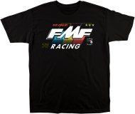 Тениска FMF TEE RETRO BLK