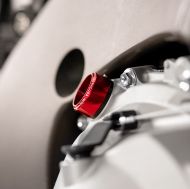 Color attachment for BARRACUDA OIL SAMPLE Ø28 RED