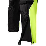 Full raincoat SECA MONSUN EVO BLACK/FLUO