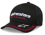ALPINESTARS CRV BILL INDENT hat BLACK/RED