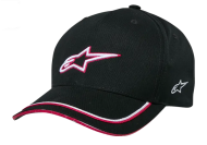 ALPINESTARS CRV BILL SNP ASCENSION BLACK/RED hat