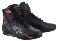 Ghete moto pentru femei ALPINESTARS STELLA FASTER-4 DS NEGRU/GRI/CORAL