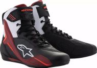Cizme moto ALPINESTARS FASTER-4 BK/WH/DK RD