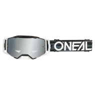 Motocross goggles O'NEAL B-33 ICTUS BLACK/WHITE - GRAY