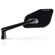 Motorcycle mirrors BARRACUDA SKIN-Z B-LUX BLACK