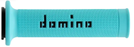 Mânere DOMINO GRIPS A010 CYAN/NEGRU