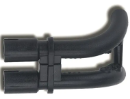 Protecție de manetă din polimer, pentru cabluri îndoite Domino, cu tragere și apăsare