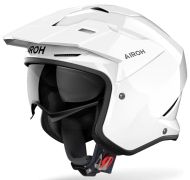 Κράνος σκούτερ AIROH Kombakt WHITE Gloss