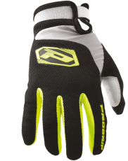 Motocross gloves PROGRIP 4010 YELLOW FLUO/BLACK/GREY