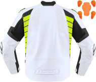 Motorcycle jacket ICON HYPERSPORT2 PRIME HI-VIZ