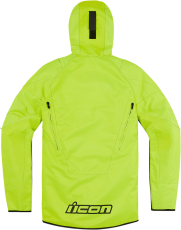 Textile motorcycle jacket ICON AIRFORM HI-VIZ