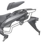 Kit de montare pentru cutii SHAD TOP MASTER KAWASAKI Z750/Z1000 07-10