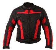 Текстилно яке ADRENALINE HERCULES BLACK/RED