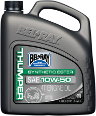 Масло BEL-RAY THUMPER Racing Works Synthetic Ester 4T 10W-50  4L