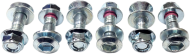 Комплект болтове за пиньони MOTION PRO BOLT-NUT KIT (6)-SPROCKET