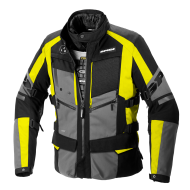Textile motorcycle jacket SPIDI 4 SEASON EVO Yellow Fluo