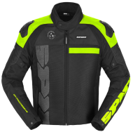 Textile motorcycle jacket SPIDI PROGRESSIVE NET Yellow fluo