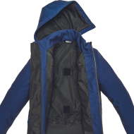 Textile motorcycle jacket SPIDI METROMOVER Black/Blue