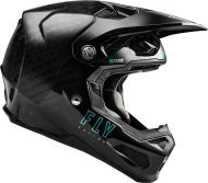 Cască de motocross FLY RACING Formula Smart Carbon Solid - Negru