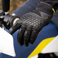 Leather gloves KNOX Urbane Pro Black