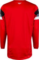 Tricou motocross FLY RACING Kinetic Prix- Roșu/Gri/Alb