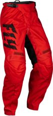 Pantaloni de motocross FLY RACING F-16 pentru copii - roșu/negru/gri