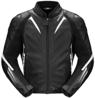 Δερμάτινο μπουφάν μοτοσικλέτας SPIDI NKD-1 Μαύρο/Λευκό