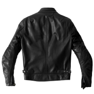 Motorcycle leather jacket SPIDI ROCK BLACK