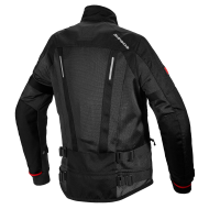 Textile motorcycle jacket SPIDI TECH ARMOR Black
