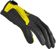 TEXTILE MOTORCYCLE GLOVES SPIDI CTS-1 BLACK/NEON YELLOW